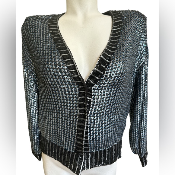 VTG OSCAR DE LA RENTA Cardian - Picture 2 of 12